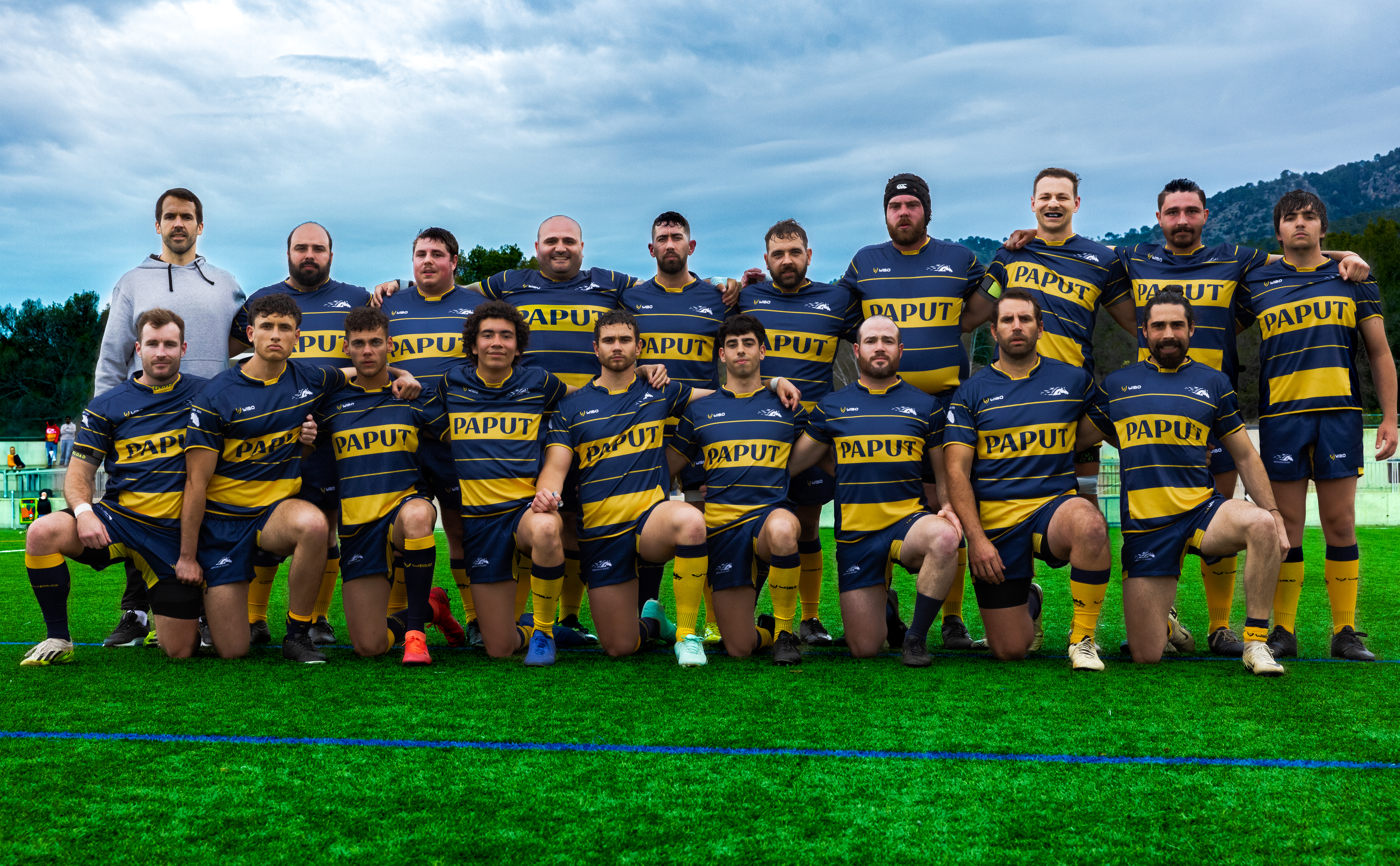Equipo Senior Menorca Rugby Club Liga Balear competición oficial